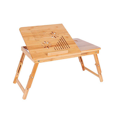 Notebook-Betttablett LLD004 braun