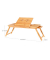 Notebook-Betttablett LLD004 braun