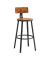 Hocker LBC026B01V2, braun, bis 100kg