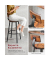 Hocker LBC026B01V2, braun, bis 100kg