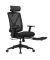 Bürostuhl, OBN61BKV1 Stoff schwarz