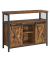 Sideboard, LSC092B01 braun 100,0 x 33,0 x 80,0 cm