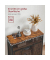 Sideboard, LSC092B01 braun 100,0 x 33,0 x 80,0 cm