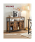 Sideboard, LSC092B01 braun 100,0 x 33,0 x 80,0 cm