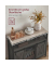 Sideboard, LSC092B02 grau 100,0 x 33,0 x 80,0 cm