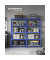 Schwerlastregal GLR040Q01 blau 90,0 x 40,0 x 180,0 cm
