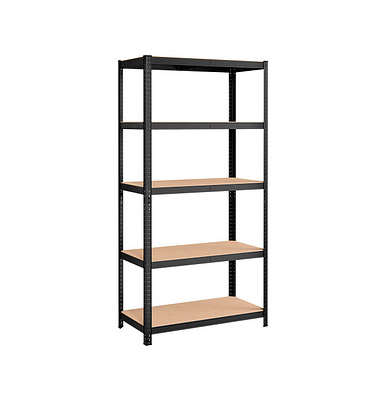 Schwerlastregal GLR050B01 schwarz 100,0 x 50,0 x 200,0 cm