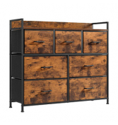 Sideboard, LTS137B01 braun 98,0 x 28,5 x 85,0 cm