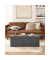 Sitztruhe LSF077G04V1 dunkelgrau Stoff 110,0 cm