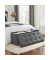 Sitztruhe LSF077G04V1 dunkelgrau Stoff 110,0 cm