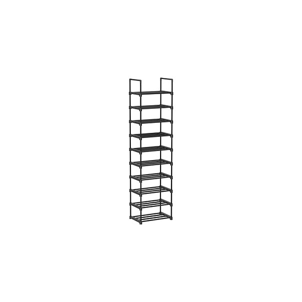 0194343032306 - Schuhregal mit 10 Ablagen großer Schuhständer aus Metall diy Standregal platzsparend multifunktional Wohnzimmer Schlafzimmer Küche 45 x 30 x 0194343032306 - Schuhregal mit 10 Ablagen großer Schuhständer aus Metall diy Standregal platzsparend multifunktional Wohnzimmer Schlafzimmer Küche 45 x 30 x