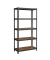 Schwerlastregal GLR040B11 schwarz, braun 90,0 x 40,0 x 180,0 cm