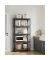 Schwerlastregal GLR040B11 schwarz, braun 90,0 x 40,0 x 180,0 cm