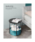 Beistelltisch LET223B56, 50cm (H), 45x45cm (BxT), rund, blau / blau