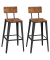 Hocker LBC078B01, braun, bis 100kg