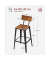 Hocker LBC078B01, braun, bis 100kg