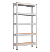 Schwerlastregal GLR030E01 silber 75,0 x 30,0 x 150,0 cm