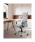 Bürostuhl, OBN034G01 Stoff grau, Gestell silber