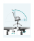 Bürostuhl, OBN034G01 Stoff grau, Gestell silber