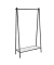 Kleiderständer HSR23BK schwarz Metall 92,5 x 153,0 cm