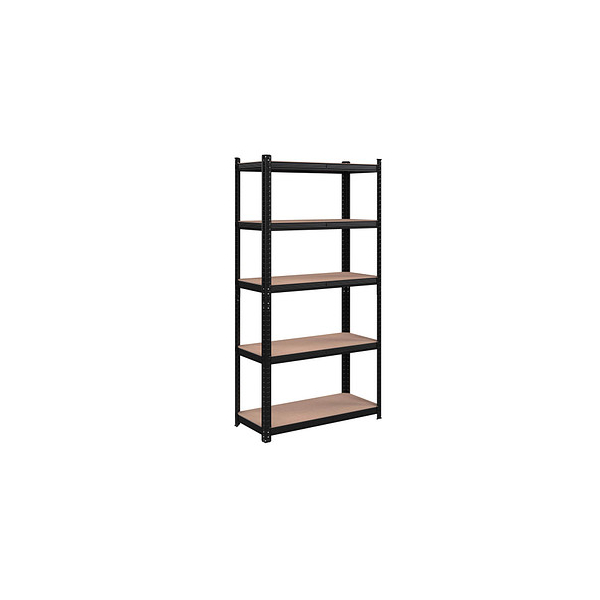 0194343107905 - Lagerregal mit 5 Regalböden 180 x 90 x 40cm bis 875 kg belastbar (175 kg pro Ablage) Schwerlastregal mit verstellbaren Ablagen verstärktes 0194343107905 - Lagerregal mit 5 Regalböden 180 x 90 x 40cm bis 875 kg belastbar (175 kg pro Ablage) Schwerlastregal mit verstellbaren Ablagen verstärktes