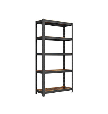Schwerlastregal GLR030B01 schwarz 75,0 x 30,0 x 150,0 cm