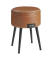 Hocker LOM005K01, braun, bis 150kg