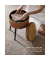 Hocker LOM005K01, braun, bis 150kg