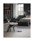 Sitzbank LOM073B01 schwarz Kunstleder 120,0 cm