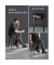 Hocker LBC080B01, schwarz, bis 120kg