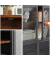 Sideboard, LSC053B01 braun 70,0 x 30,0 x 101,0 cm