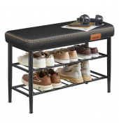 Sitzbank LSB054B01 schwarz Kunstleder 80,0 cm