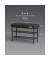 Sitzbank LSB054B01 schwarz Kunstleder 80,0 cm
