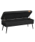 Sitzbank LOM074B01 schwarz Kunstleder 120,0 cm