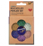 Perlen-Set Mermaid mehrfarbig