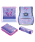 Schulranzen 50046195 Loop Plus Butterfly Paradise, lila, Butterfly Paradise, mit Schnallen