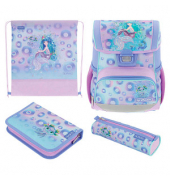 Schulranzen-Set Loop Plus Mystic Mermaid Kunstfaser lila