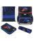 Schulranzen-Set Loop Plus High Speed Kunstfaser blau