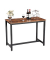 Stehtisch LBT91X 90cm (H), 120x60cm (BxT), rechteckig, braun / schwarz