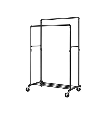 Rollgarderobe HSR60BV1 schwarz Metall 100,0 x 142,0  162,0 cm