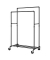 Rollgarderobe HSR60BV1 schwarz Metall 100,0 x 142,0  162,0 cm