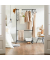 Rollgarderobe schwarz Metall 100,0 x 198,0 cm