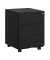 Rollcontainer schwarz 3 Auszüge 39,0 x 45,0 x 55,0 cm