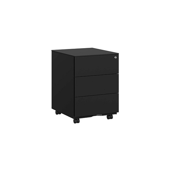 6955880309139 - Rollcontainer mobiler Aktenschrank abschließbar mit 3 Schubladen Aufbewahrung von Akten Büroutensilien vormontiert Büro Home Office 39 x 45 6955880309139 - Rollcontainer mobiler Aktenschrank abschließbar mit 3 Schubladen Aufbewahrung von Akten Büroutensilien vormontiert Büro Home Office 39 x 45