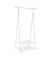 Kleiderständer HSR05W weiß Metall 87,5 x 155,0 cm