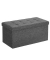 Sitztruhe LSF46GYZ dunkelgrau Stoff 76,0 cm