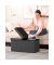 Sitztruhe LSF46GYZ dunkelgrau Stoff 76,0 cm