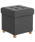 Hocker LSF14GYZ, dunkelgrau, bis 300kg