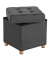 Hocker LSF14GYZ, dunkelgrau, bis 300kg