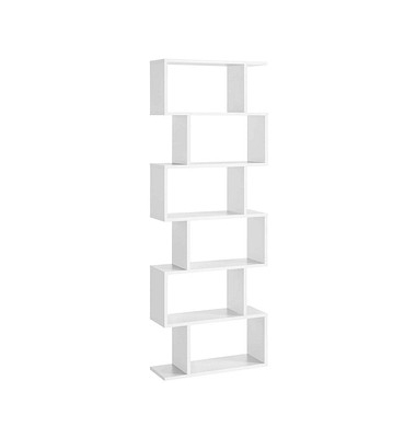 Bücherregal weiß 70,0 x 24,0 x 190,5 cm